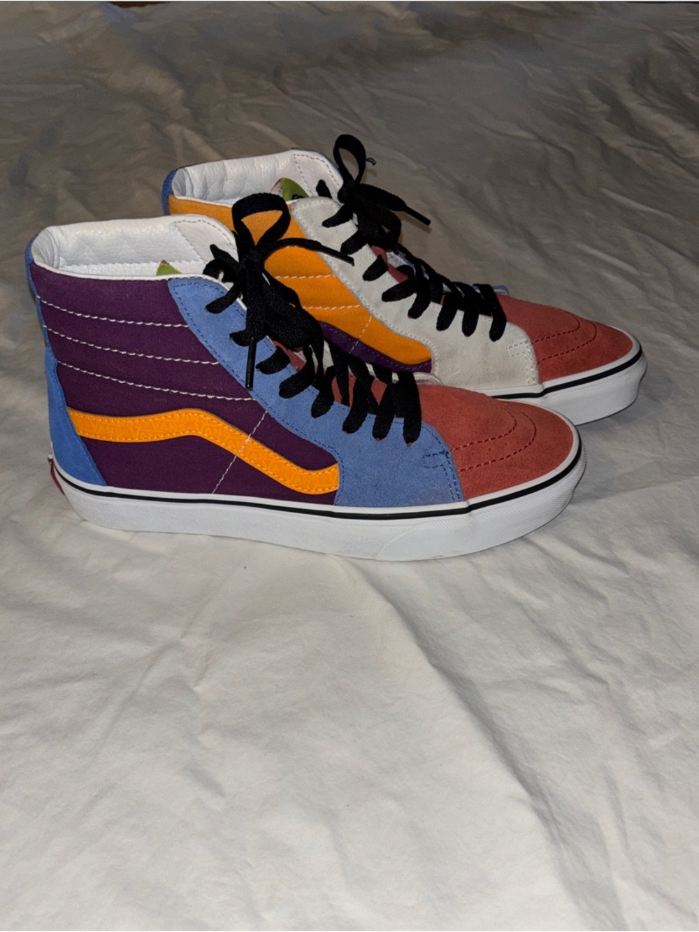 Vans Sk8-Hi "Mix & Match" Colorblock Sneakers - M7/W8.5